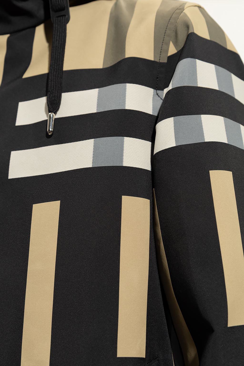 その他 Burberry 8042716 T-shirt Burberry Vintage Check Sleeve Oversized T-Shirt